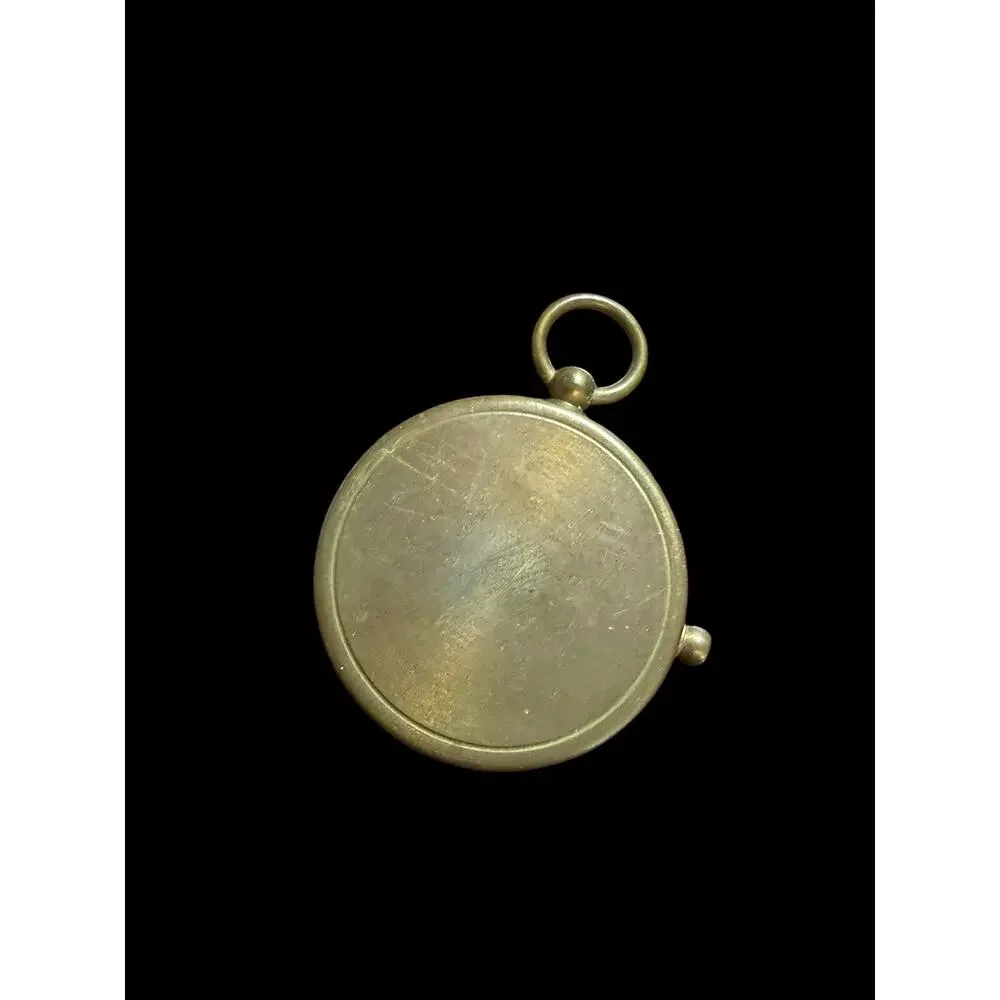 Antique German Brass Pocket Compass Maritime Nautical 
